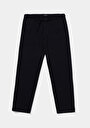 thumb-Afficher les détails de Pantalon Marine Straight Leg Medium Rise En Double Face Regular Fit Homme