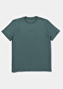 thumb-Afficher les détails de T-shirt À Manches Courtes Vert Regular Fit Droit Homme