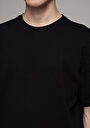 thumb-Afficher les détails de T-shirt À Manches Courtes Noir Comfort Fit Droit Homme