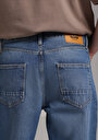 thumb-Afficher les détails de 056 Ivan Pantalon    En Jean Loose Relaxed Fit Homme