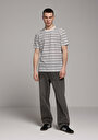 thumb-Afficher les détails de 056 Ivan Pantalon    En Jean Loose Relaxed Fit Homme