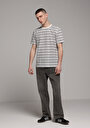 thumb-Afficher les détails de 056 Ivan Pantalon    En Jean Loose Relaxed Fit Homme