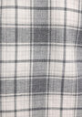 thumb-Afficher les détails de Chemise À Manches Longues Gris Relaxed Fit Plaid Sergé Homme