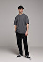 thumb-Afficher les détails de Pantalon Marine Straight Leg Medium Rise En Double Face Regular Fit Homme