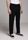 thumb-Afficher les détails de Pantalon Marine Straight Leg Medium Rise En Double Face Regular Fit Homme