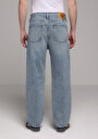 thumb-Afficher les détails de 093 Boris Pantalon  Loose Leg Medium Rise En Jean Baggy Fit Homme