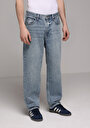 thumb-Afficher les détails de 093 Boris Pantalon  Loose Leg Medium Rise En Jean Baggy Fit Homme