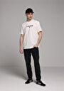 thumb-Afficher les détails de T-shirt À Manches Courtes Blanc Regular Fit Droit Homme
