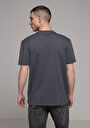 thumb-Afficher les détails de T-shirt À Manches Courtes Anthracite Regular Fit Droit Homme
