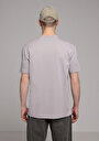 thumb-Afficher les détails de T-shirt À Manches Courtes Gris Regular Fit Droit Homme