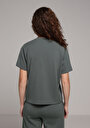 thumb-Afficher les détails de Manches Courtes Vert Regular Fit Femme