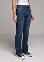 thumb-Afficher les détails de 792 Mila Pantalon    En Jean Regular Fit Femme