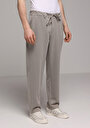thumb-Afficher les détails de Pantalon Beige Straight Leg Medium Rise En Double Face Regular Fit Homme