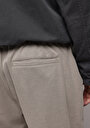 thumb-Afficher les détails de Pantalon Beige Straight Leg Medium Rise En Double Face Regular Fit Homme