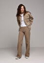 thumb-Afficher les détails de 970 Berry Pantalon    En Jean Regular Fit Femme