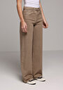 thumb-Afficher les détails de 970 Berry Pantalon    En Jean Regular Fit Femme