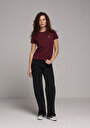 thumb-Afficher les détails de 970 Berry Pantalon  Wide Leg High Rise En Jean Regular Fit Femme