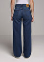 thumb-Afficher les détails de 970 Berry Pantalon  Wide Leg High Rise En Jean Regular Fit Femme