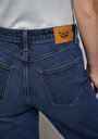 thumb-Afficher les détails de 970 Berry Pantalon  Wide Leg High Rise En Jean Regular Fit Femme