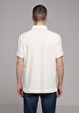thumb-Afficher les détails de T-shirt Polo À Manches Courtes Blanc Droit Regular Fit Homme