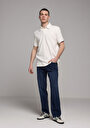 thumb-Afficher les détails de T-shirt Polo À Manches Courtes Blanc Droit Regular Fit Homme