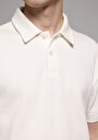 thumb-Afficher les détails de T-shirt Polo À Manches Courtes Blanc Droit Regular Fit Homme
