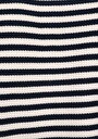 thumb-Afficher les détails de T-shirt Polo À Manches Courtes Marine Rayé Regular Fit Homme