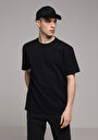 thumb-Afficher les détails de T-shirt À Manches Courtes Anthracite Oversize Fit Droit Homme