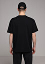 thumb-Afficher les détails de T-shirt À Manches Courtes Anthracite Oversize Fit Droit Homme