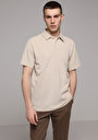 thumb-Afficher les détails de T-shirt Polo À Manches Courtes Vert Foncé Droit Regular Fit Homme