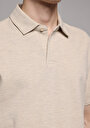 thumb-Afficher les détails de T-shirt Polo À Manches Courtes Vert Foncé Droit Regular Fit Homme