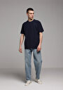 thumb-Afficher les détails de T-shirt À Manches Courtes Marine Comfort Fit Droit Homme