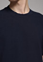 thumb-Afficher les détails de T-shirt À Manches Courtes Marine Comfort Fit Droit Homme