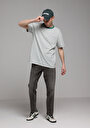 thumb-Afficher les détails de T-shirt À Manches Courtes Vert Comfort Fit Rayé Homme