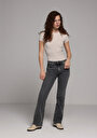 thumb-Afficher les détails de T-shirt À Manches Courtes Blanc Slim Fit Droit Femme