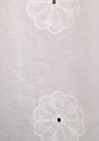 thumb-Afficher les détails de Chemise À Manches Longues Blanc Fashion Fit Brodé Voile Femme