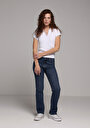 thumb-Afficher les détails de Chemise Polo À Manches Courtes Blanc Droit Slim Fit Femme