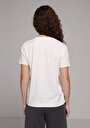 thumb-Afficher les détails de T-shirt À Manches Courtes Blanc Regular Fit Imprimé Femme