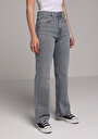 thumb-Afficher les détails de 900 Laris Pantalon    En Jean Straight Fit Femme