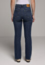 thumb-Afficher les détails de 792 Mila Pantalon  Straight Leg Medium Rise En Jean Straight Fit Femme