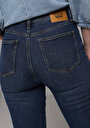 thumb-Afficher les détails de 792 Mila Pantalon  Straight Leg Medium Rise En Jean Straight Fit Femme