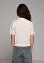thumb-Afficher les détails de Blanc Regular Fit  Droit Gaufré Femme