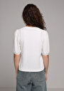 thumb-Afficher les détails de Tricoter Blanc Regular Fit  Femme