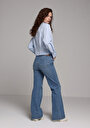 thumb-Afficher les détails de 793 Marissa Pantalon    En Jean Regular Fit Femme
