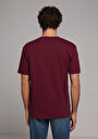 thumb-Afficher les détails de T-shirt À Manches Courtes Violet Comfort Fit Droit Homme