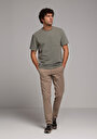 thumb-Afficher les détails de T-shirt À Manches Courtes Vert Comfort Fit Droit Homme