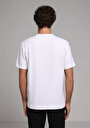 thumb-Afficher les détails de T-shirt À Manches Courtes Blanc Comfort Fit Droit Homme