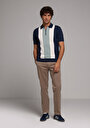 thumb-Afficher les détails de Tricot Marine Regular Fit  Homme