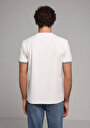 thumb-Afficher les détails de T-shirt À Manches Courtes Blanc Regular Fit Droit Homme