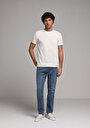 thumb-Afficher les détails de T-shirt À Manches Courtes Blanc Regular Fit Droit Homme